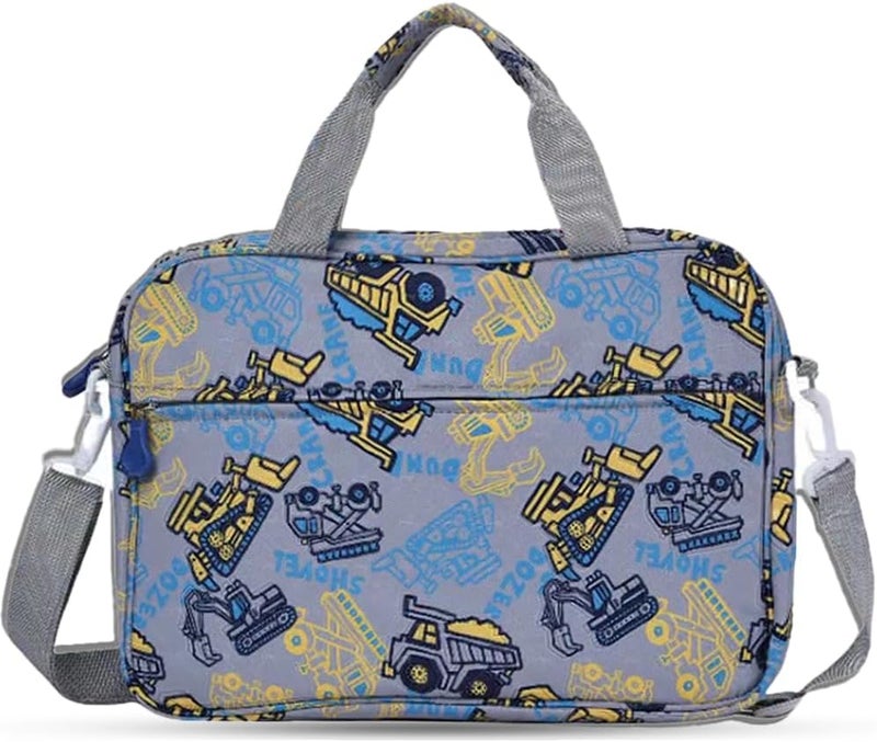 FunnyWin Kids Tablet Bag for Boy Girl Toddler Carrying Tablet Sleeve Carrying with Handle Shoulder Strap 13 inch - Image 1